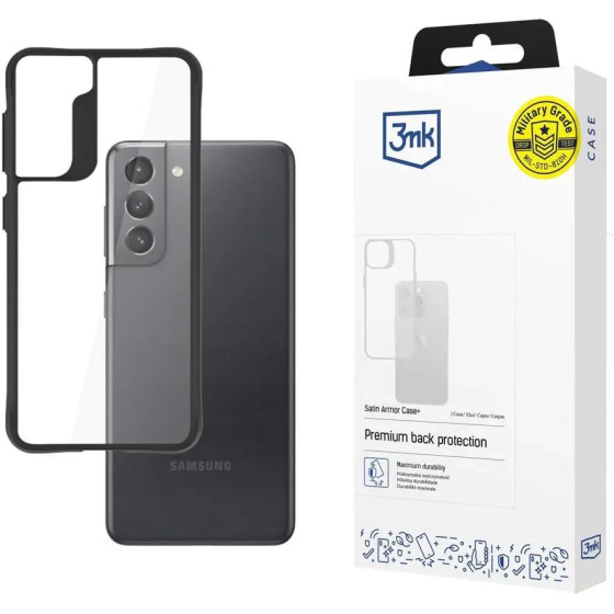 3mk Protection Samsung Galaxy S21 5G - 3mk Satin Armor Case+ - (138996-0)