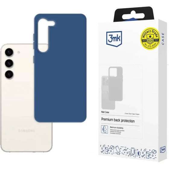 3mk Protection Samsung Galaxy S23 Plus - 3mk Matt Case blueberry - (146501-0)