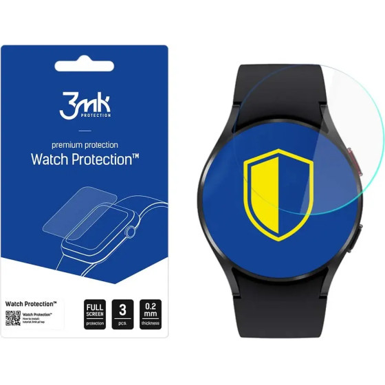 3mk Protection Samsung Galaxy Watch 4 44mm - 3mk Watch Protection(TM) v. FlexibleGlass Lite - (138068-0)