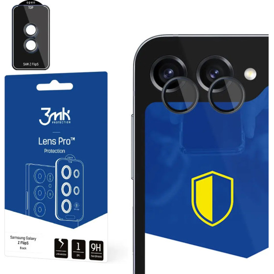 3mk Protection Samsung Galaxy Z Flip 5 - 3mk Lens Protection Pro Black - (151122-0)