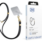 3mk Protection Smartphone Lanyard 3mk EasyClip - Black - (W-3EaCli-AccBlacG-0)