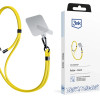 3mk Protection Smartphone Lanyard 3mk EasyClip - Yellow - (W-3EaCli-AccYellB-0)