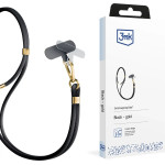 3mk Protection Smartphone Lanyard 3mk EasyClip Elite - Black - (W-3EaCliEl-AccBlacG-0)