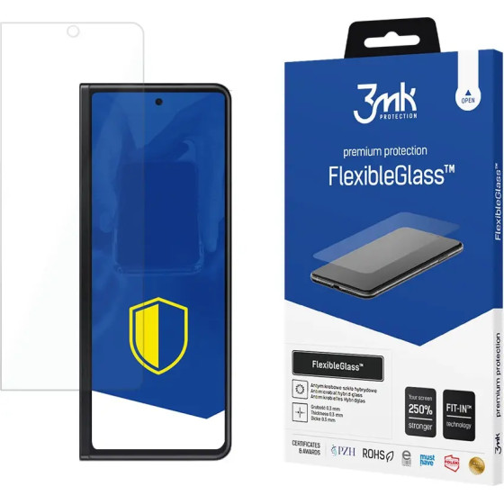 3mk Protection Tempered glass 3mk FlexibleGlass for Samsung Galaxy Z Fold 3 5G (front) - (138329-0)
