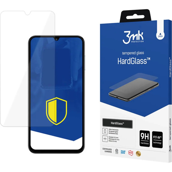 3mk Protection Tempered glass 3mk HardGlass for Samsung Galaxy M16 5G - (W-3HarGl-SGm165G-0)