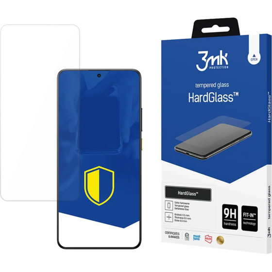 3mk Protection Tempered glass 3mk HardGlass for Xiaomi Poco X7 Pro - (W-3HarGl-PoX7Xp-0)