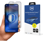 3mk Protection Tempered Glass 3mk Hardglass Matt Max Privacy for Apple iPhone 13 Pro Max/14 Plus - (W-3HgMtMPr-AiP13M4+-0)