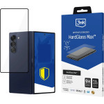 3mk Protection Tempered glass 3mk HardGlass Max Black for Samsung Galaxy Z Fold 6 (front) - (W-3HGMxB-SaGZFo6f-0)
