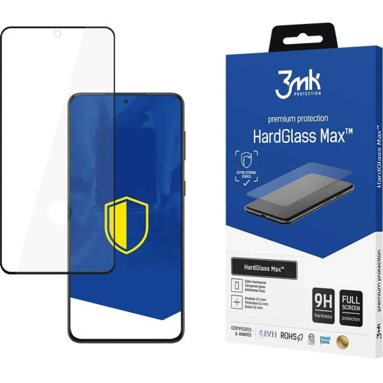 3mk Protection Tempered glass 3mk HardGlass Max FingerPrint for Samsung Galaxy S21 Ultra 5G - (107610-0)