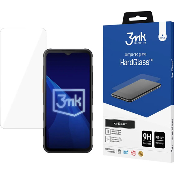 3mk Protection Tempered glass 3mk HardGlass(TM) for Samsung Galaxy XCover 7 - (W-3HarGl-SaGaXc64-0)