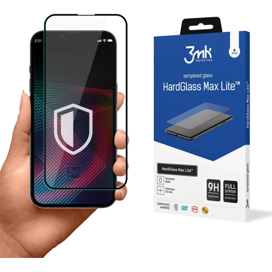 3mk Protection Tempered glass for iPhone 14 Pro 9H from the 3mk HardGlass Lite series - (145308-0)