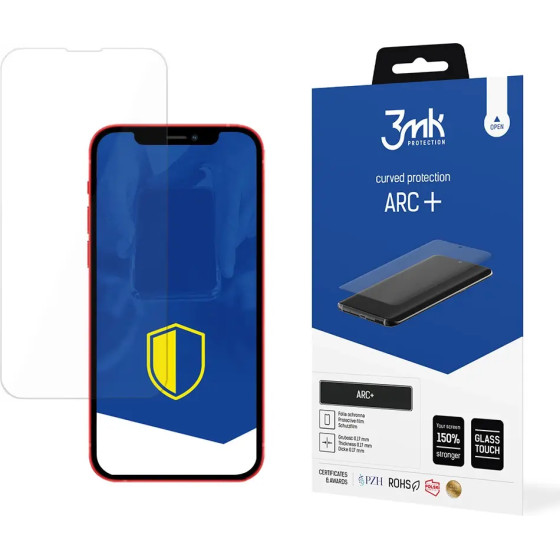 3mk Protection Ultra-thin screen protector for iPhone 13 mini from the 3mk ARC+ series - (135558-0)
