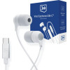 3mk Protection USB-C 3mk Wired Headphones - white - (149584-0)
