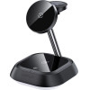 Acefast 3in1 15W inductive charging station for phone / headphones / watch - black - (E16)