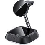 Acefast 3in1 15W inductive charging station for phone / headphones / watch - black - (E16)