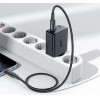 Acefast A29 PD50W GaN (USB-C + USB-C) dual port charger black - (A29 black)