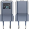 Acefast A53 PD 30W GaN USB-C charger with display - gray - (A53-gray)