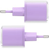 Acefast A53 PD 30W GaN USB-C charger with display - purple - (A53-purple)