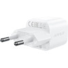 Acefast A73 Mini PD 20W GaN wall charger + USB-C cable - white - (A73_W)