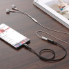 Acefast audio cable USB Type C - 3.5mm mini jack (female) 18cm, DAC, AUX black (C1-07 black) - (C1-07-C-3,5mm black)