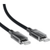 Acefast C12 USB-C / USB-C PD cable 60W 480Mb/with nylon braid - black - (C12-03)