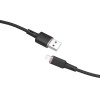 Acefast cable MFI USB - Lightning 1.2m, 2.4A black (C2-02 black) - (C2-02-A-L black)