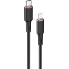 Acefast cable MFI USB Type C - Lightning 1.2m, 30W, 3A black (C2-01 black) - (C2-01-C-L black)