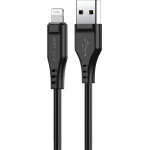Acefast cable MFI USB - Lightning 1.2m, 2.4A black (C3-02 black) - (C3-02-A-L black)