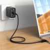 Acefast cable MFI USB Type C - Lightning 1.2m, 30W, 3A black (C6-01 Black) - (C6-01-C-L black)