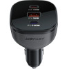 Acefast car charger 165W 2x USB-C 1x USB-A - black - (B14)