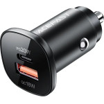 Acefast car charger 38W USB Type C / USB, PPS, Power Delivery, Quick Charge 3.0, AFC, FCP black - (B1 black)