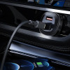 Acefast car charger 66W 2x USB Type C / USB, PPS, Power Delivery, Quick Charge 4.0, AFC, FCP, SCP black - (B3 black)