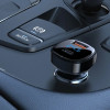 Acefast car charger 66W USB Type C / USB, PPS, Power Delivery, Quick Charge 4.0, AFC, FCP black - (B4 black)