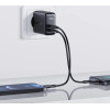 Acefast charger 2x USB Type C 40W, PPS, PD, QC 3.0, AFC, FCP black - (A9 black)