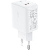 Acefast charger GaN USB Type C 30W, PD, QC 3.0, AFC, FCP white - (A21 white)