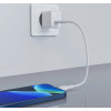 Acefast charger GaN USB Type C 30W, PD, QC 3.0, AFC, FCP white - (A21 white)