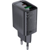 Acefast Charger Network GaN USB-A / USB-C PD 20W - Black - (A78)