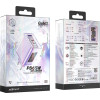 Acefast charger GaN 65W 3 ports (1xUSB, 2xUSB C) purple (A45) - (A45-purple)