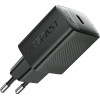 Acefast Charger Network GaN USB-C PD SFC 25W - Black - (A104)