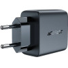Acefast Fast charger GaN 35W PD 2x USB C - black - (A49)