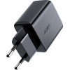 Acefast fast USB Type C 20W Power Delivery charger black (A1 EU black) - (A1 black)