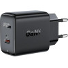 Acefast GaN USB Type-C 30W charger, PD, QC 3.0, AFC, FCP black - (A21 black)