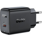 Acefast GaN USB Type-C 30W charger, PD, QC 3.0, AFC, FCP black - (A21 black)