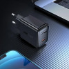 Acefast GaN USB Type-C 30W charger, PD, QC 3.0, AFC, FCP black - (A21 black)