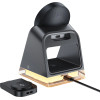 Acefast MagSafe 3in1 Inductive Charger + USB-A USB-C Cable - Black - (E17)