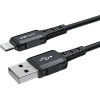 Acefast MFI USB - Lightning cable 1.8m, 2.4A black (C4-02 A Black) - (C4-02-A-L black)