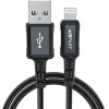 Acefast MFI USB - Lightning cable 1.8m, 2.4A black (C4-02 A Black) - (C4-02-A-L black)