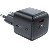 Acefast Mini PD 30W GaN USB-C wall charger - black - (A77)