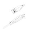 Acefast MFI USB cable - Lightning 1.2m, 2.4A white (C3-02 white) - (C3-02-A-L white)
