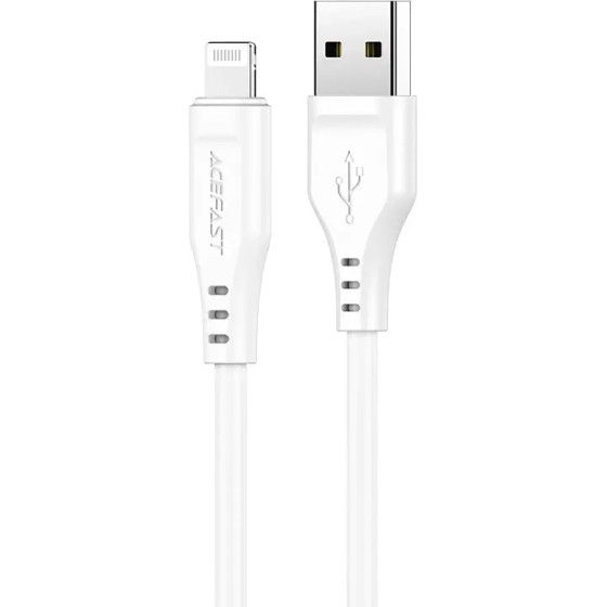 Acefast MFI USB cable - Lightning 1.2m, 2.4A white (C3-02 white) - (C3-02-A-L white)